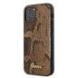 Preview: Guess Python Collection Luxus Hardcase Schutzhülle für iPhone 12/12 Pro 6,1" braun